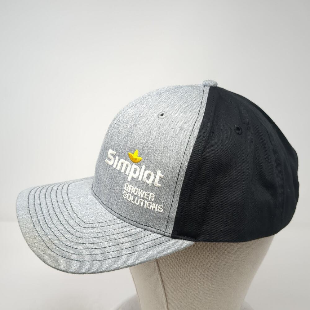 Simplot Grower Solutions Snapback Cap Gray One Si… - image 3